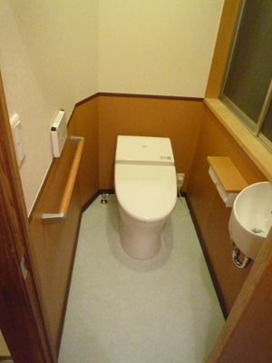 室内を明るく使い易い空間へ劇的に大改修☆ ～トイレ編～