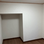 押し入れも部屋の一部に